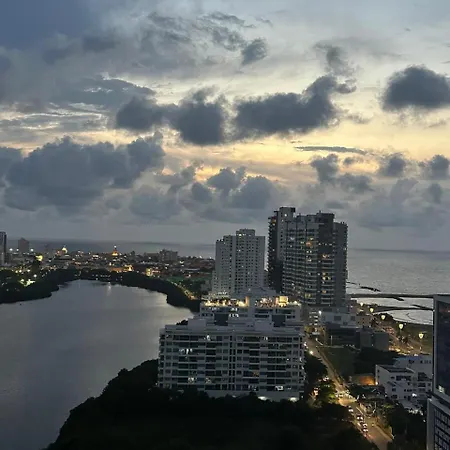 Espectacular Vista Al Centro Y Al Mar * Cartagena
